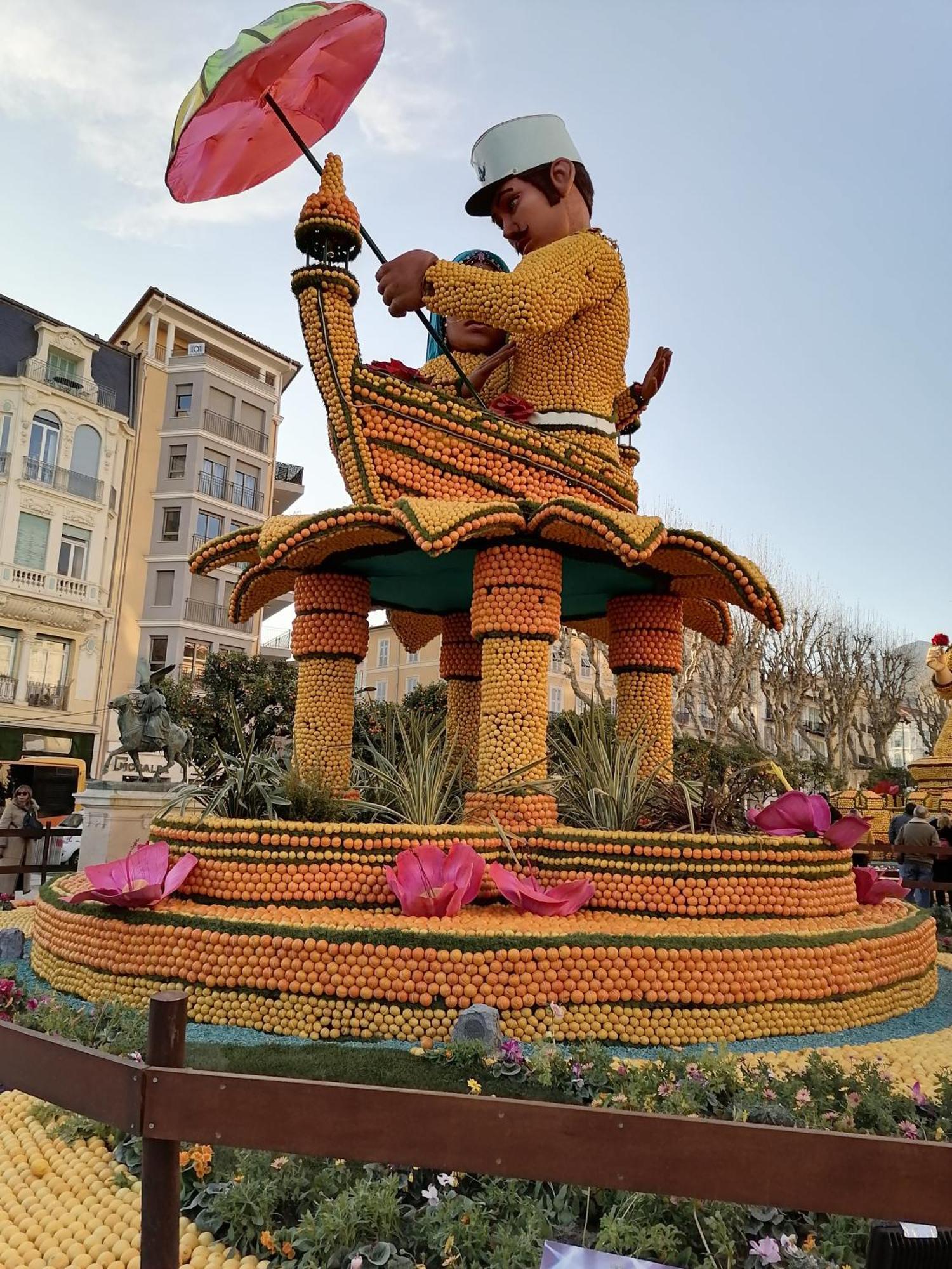 Imperial Palace Bord De Mer 芒通 外观 照片